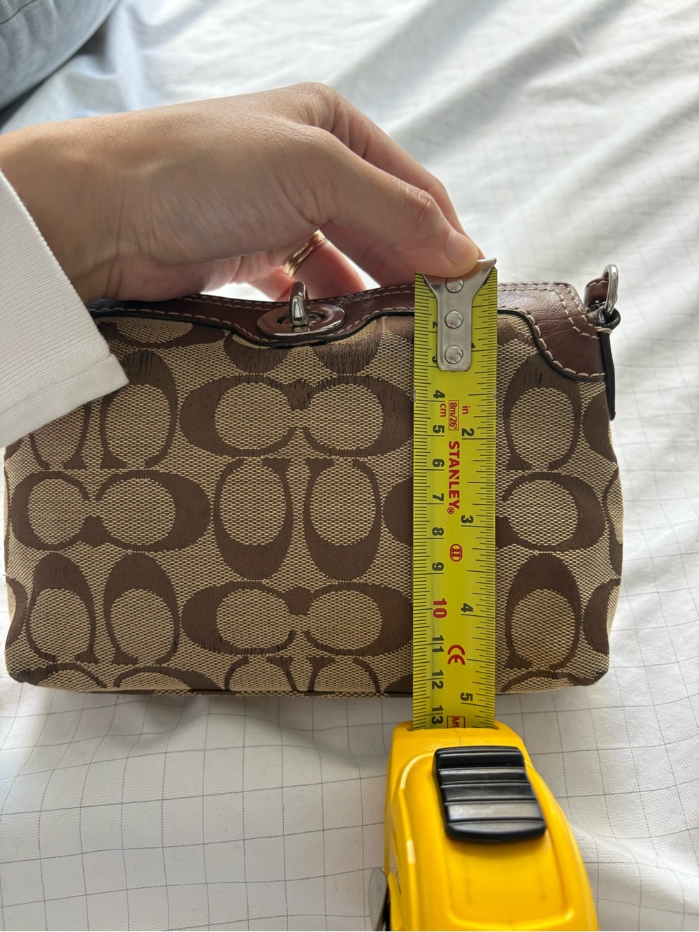 Coach signature jacquard mini - Picture 5 of 6